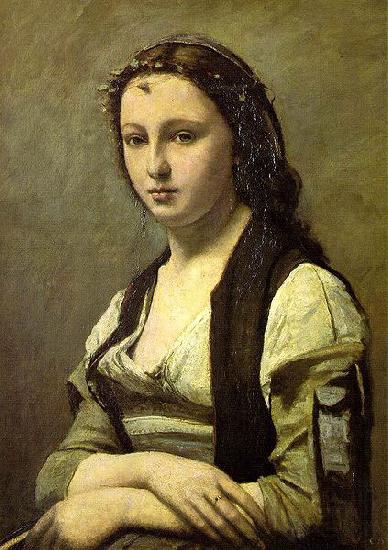 Jean-Baptiste Camille Corot The Woman with a Pearl
